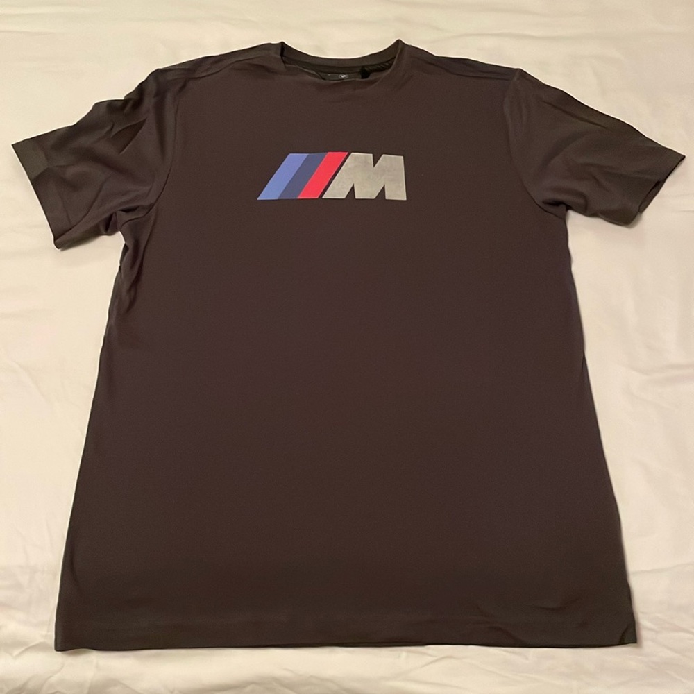 BMW size medium grey t shirt with ///M logo